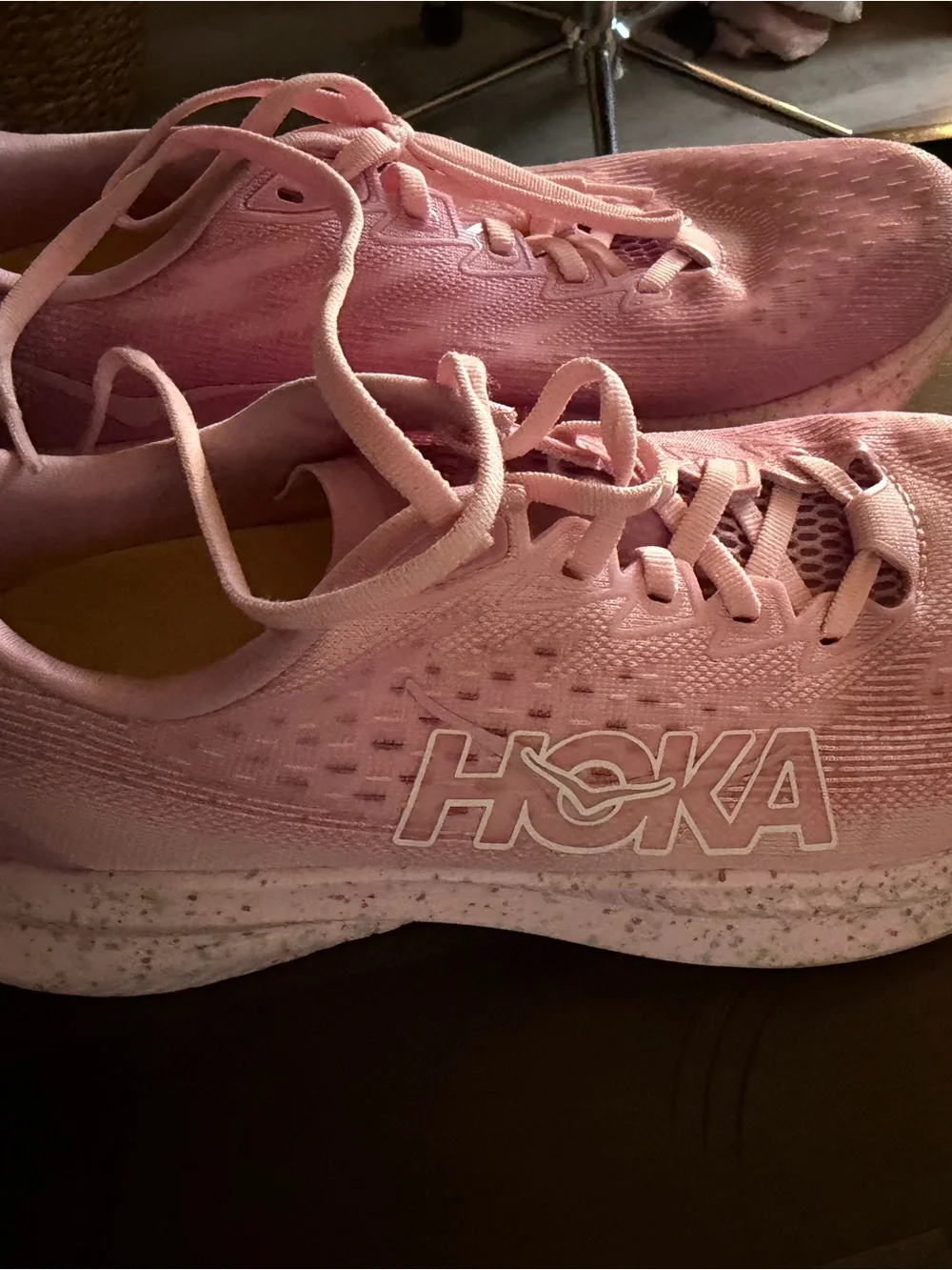 Hoka One One light pink